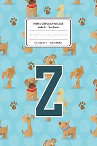 Primary Composition Notebook Grades K-2 Story Journal Z