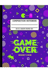Composition Notebook Graph Paper 4x4