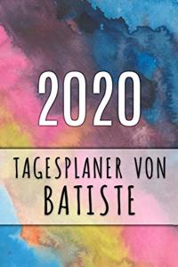 2020 Tagesplaner von Batiste