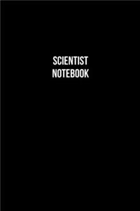 Scientist Diary - Scientist Journal - Scientist Notebook - Gift for Scientist