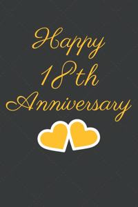 Happy 18th Anniversary