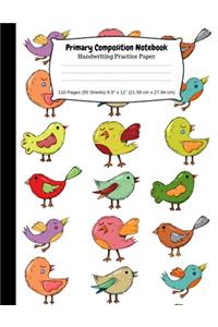 Primary Composition Notebook Handwriting Practice Paper