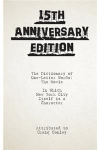 Dictionary of One-Letter Words