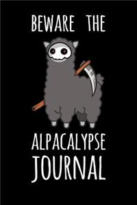Beware The Alpacalypse Journal