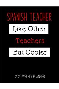Spanish Teacher 2020 Weekly Planner
