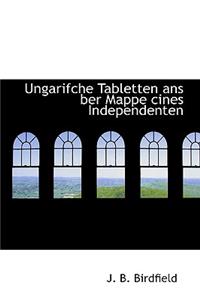 Ungarifche Tabletten ANS Ber Mappe Cines Independenten