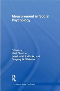 Measurement in Social Psychology