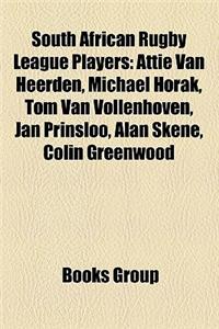 South African Rugby League Players