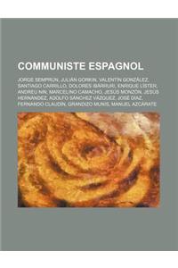 Communiste Espagnol