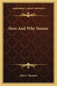 How And Why Stories