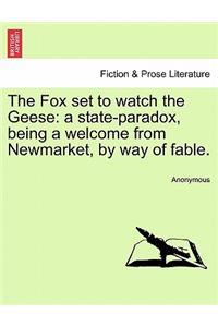 Fox Set to Watch the Geese