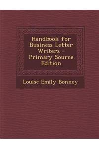 Handbook for Business Letter Writers
