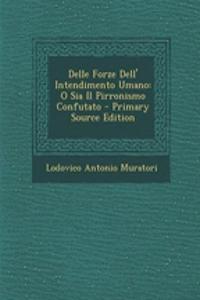 Delle Forze Dell' Intendimento Umano