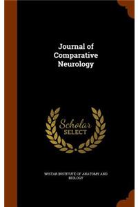 Journal of Comparative Neurology