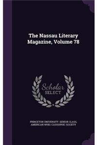 The Nassau Literary Magazine, Volume 78