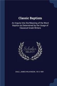 Classic Baptism