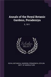 Annals of the Royal Botanic Gardens, Peradeniya