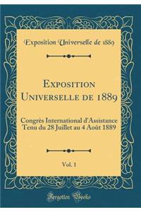 Exposition Universelle de 1889, Vol. 1