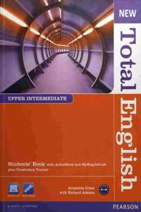 New Total English Upper Intermediate Students' Book with Active Book and MyLab Pack
