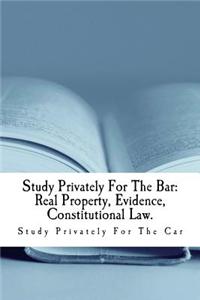 Study Privately for the Bar