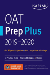 OAT Prep Plus 2019-2020