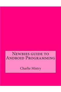 Newbies Guide to Android Programming