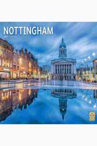NOTTINGHAM A4 CALENDAR 2021