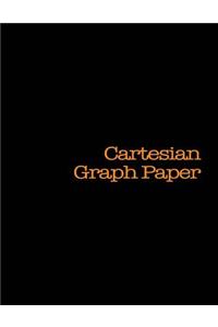 Cartesian Graph Paper: 120 pages, black cover