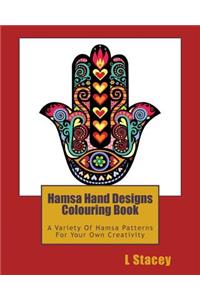 Hamsa Hand Designs Colouring Book