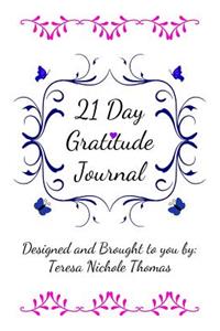 21 Day Gratitude Journal