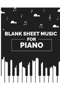 Blank Sheet Music For Piano