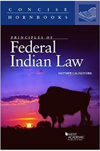 Principles of Federal Indian Law