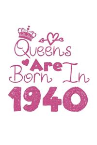 Queens Are Born In 1940 Notebook