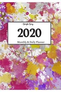 2020 Planner Daily and Monthly