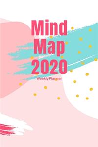 2020 Weekly Planner with Mind Map Notes Worksheets
