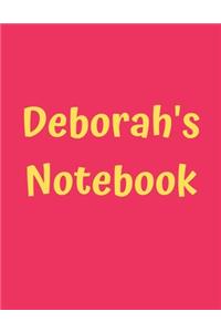 Deborah's Notebook