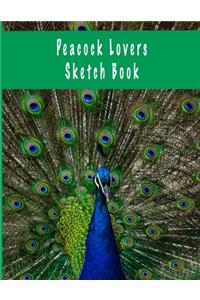 Peacock Lovers Sketch Book