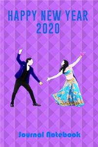 Happy New Year 2020 journal notebook