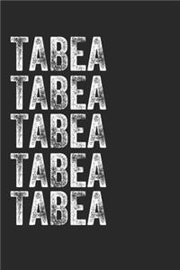 Name TABEA Journal Customized Gift For TABEA A beautiful personalized