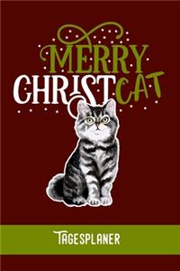 MERRY CHRIST CAT Tagesplaner