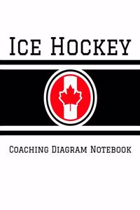 Ice Hockey Coaching Diagram Notebook