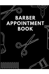 Barber Appointment Book