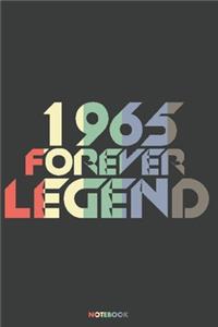1965 Forever Legend Notebook