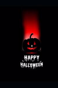 notebook halloween series, 50 white pages , size 6x9