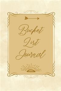 Bucket List Journal