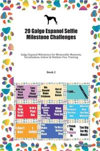 20 Galgo Espanol Selfie Milestone Challenges