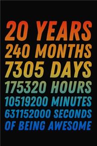 20 Years Of Being Awesome