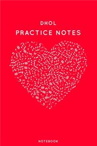 Dhol Practice Notes