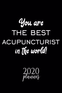 You Are The Best Acupuncturist In The World! 2020 Planner