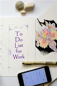 To Do List for Work